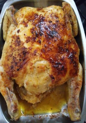 Una foto de Pollo relleno