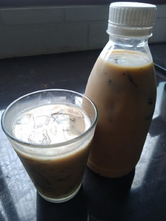 Foto resep Grass jelly milk tea