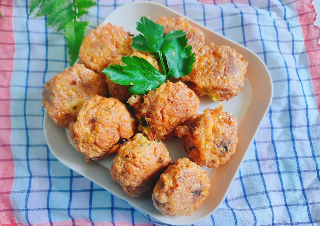Perkedel tempe
