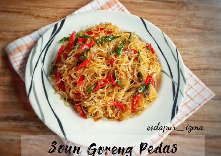 Gampangnya Memasak Soun Goreng Pedas Praktis Enak