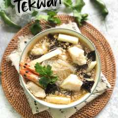 A picture of Tekwan Khas Palembang.