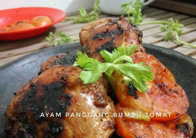 Ayam Panggang Bumbu Tomat - GM Diet Day 5