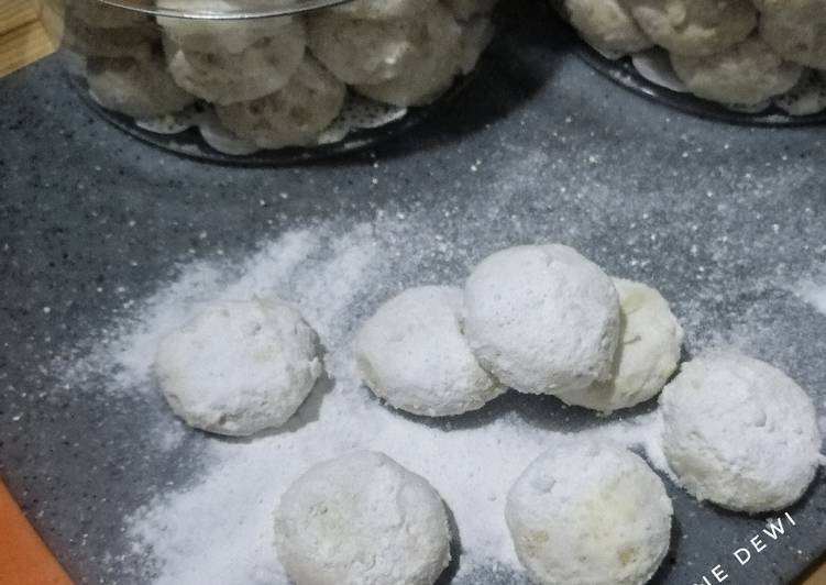 Resep Baru Putri Salju Kacang Mede Enak Bergizi