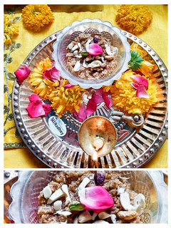 खसखस बादाम हलवा (khaskhas badam halwa recipe in Hindi) रेसिपी मुख्य फोटो