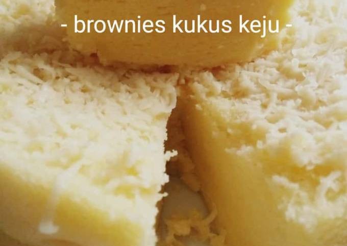 Resep Brownies Kukus Keju Lembut  ala Bunda Rey oleh Dea 