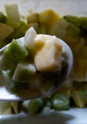 Hình của món Hoa quả dầm xuân.