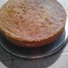 Una foto de Torta de chocolate con pasas