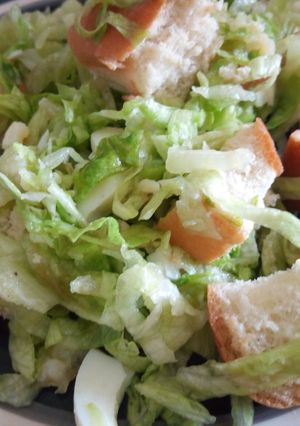 A picture of Caesar Salad.