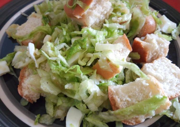 Steps to Prepare Quick Caesar Salad