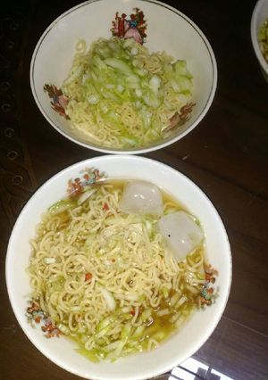 Foto resep Mie dingin simple &ekonomis