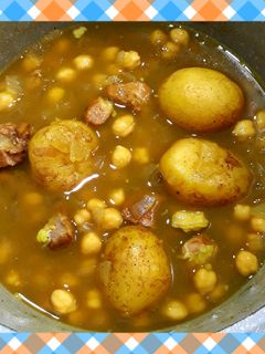 عکسی از دستور نخود آب مقوی و خوشمزه 😋