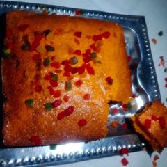 A picture of Orange cake.