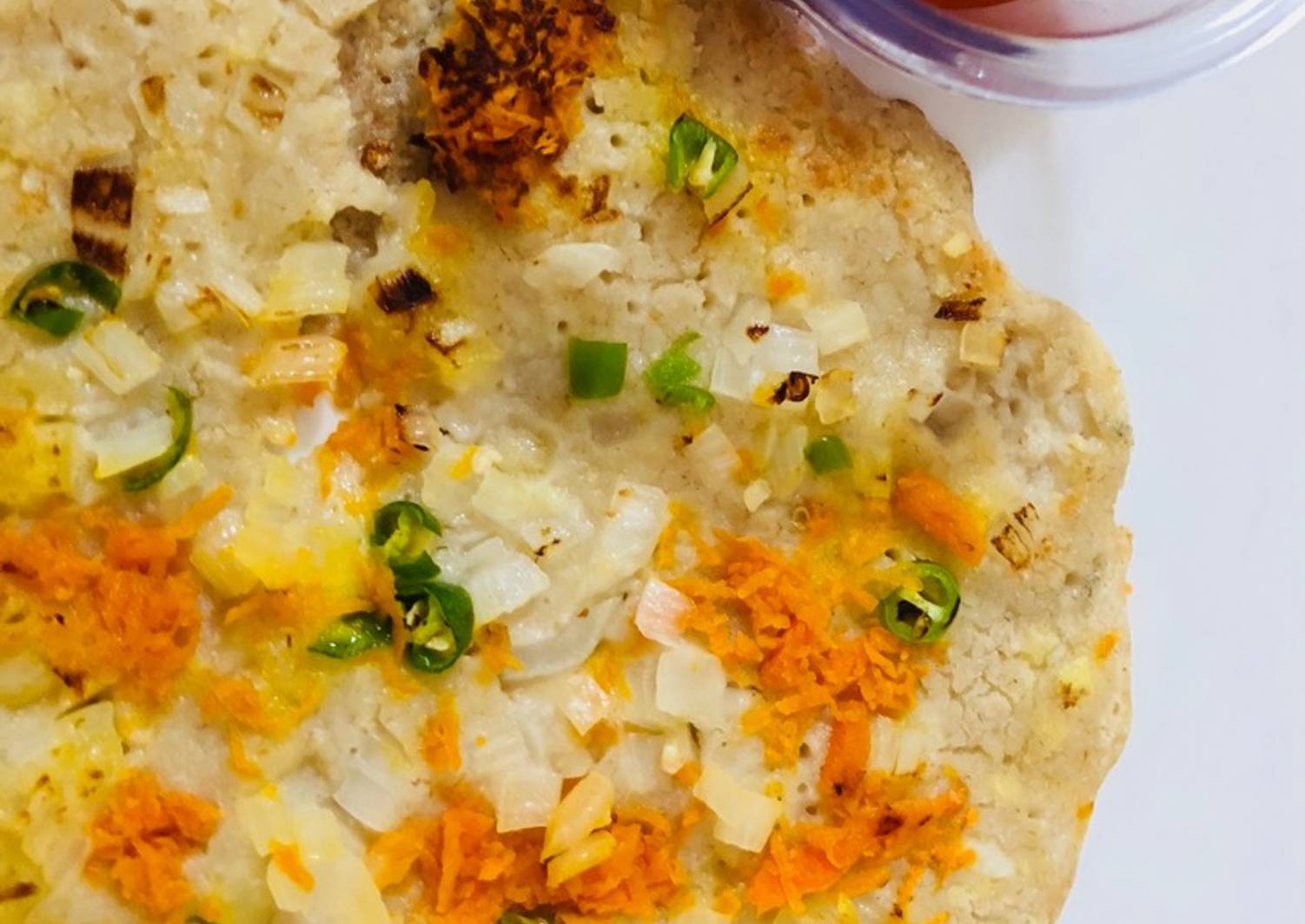 Oats Uttapam Recipe by Arpita Mukherjee Cookpad