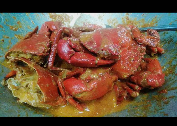 Langkah memasak Kepiting Saus Padang Simple, Mudah, Enak yang Menggugah Selera