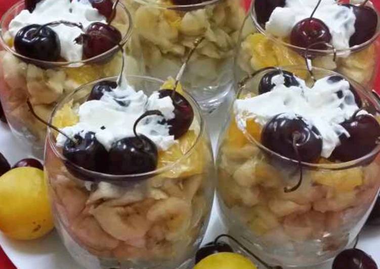 Fruit Trifle Shots