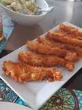 Congrio frito en panko