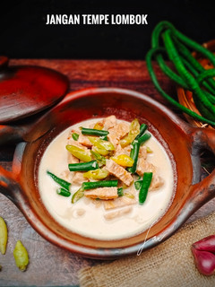 Foto resep Jangan Tempe Lombok (Sayur Tempe Cabai)