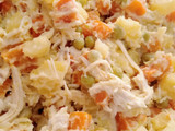 Ensalada de ave 🍗🥕🥔