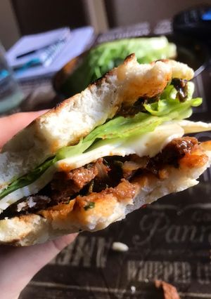 Una foto de Pan chato a la sartén🍞