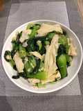 Bok Choy with Tofu Skin