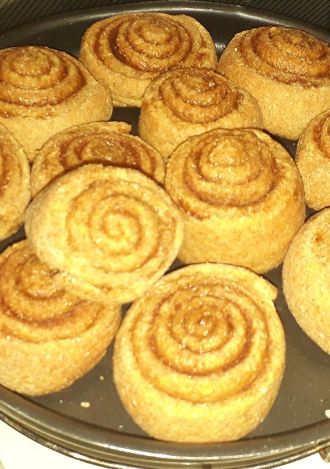 Una foto de Roles de Canela saludables
