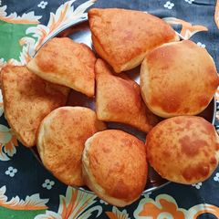 A picture of Cardamom Mahamri.