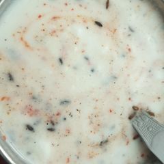 A picture of Masala curd.