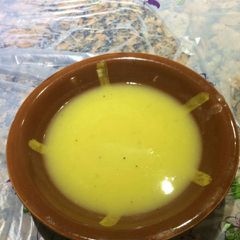A picture of Pumpkin soup.