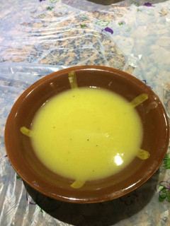A picture of Pumpkin soup.