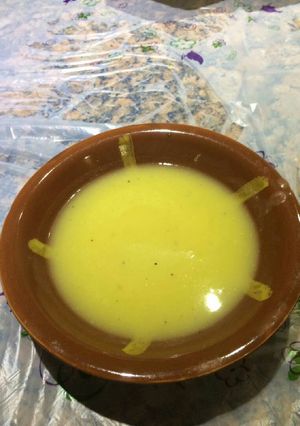 A picture of Pumpkin soup.