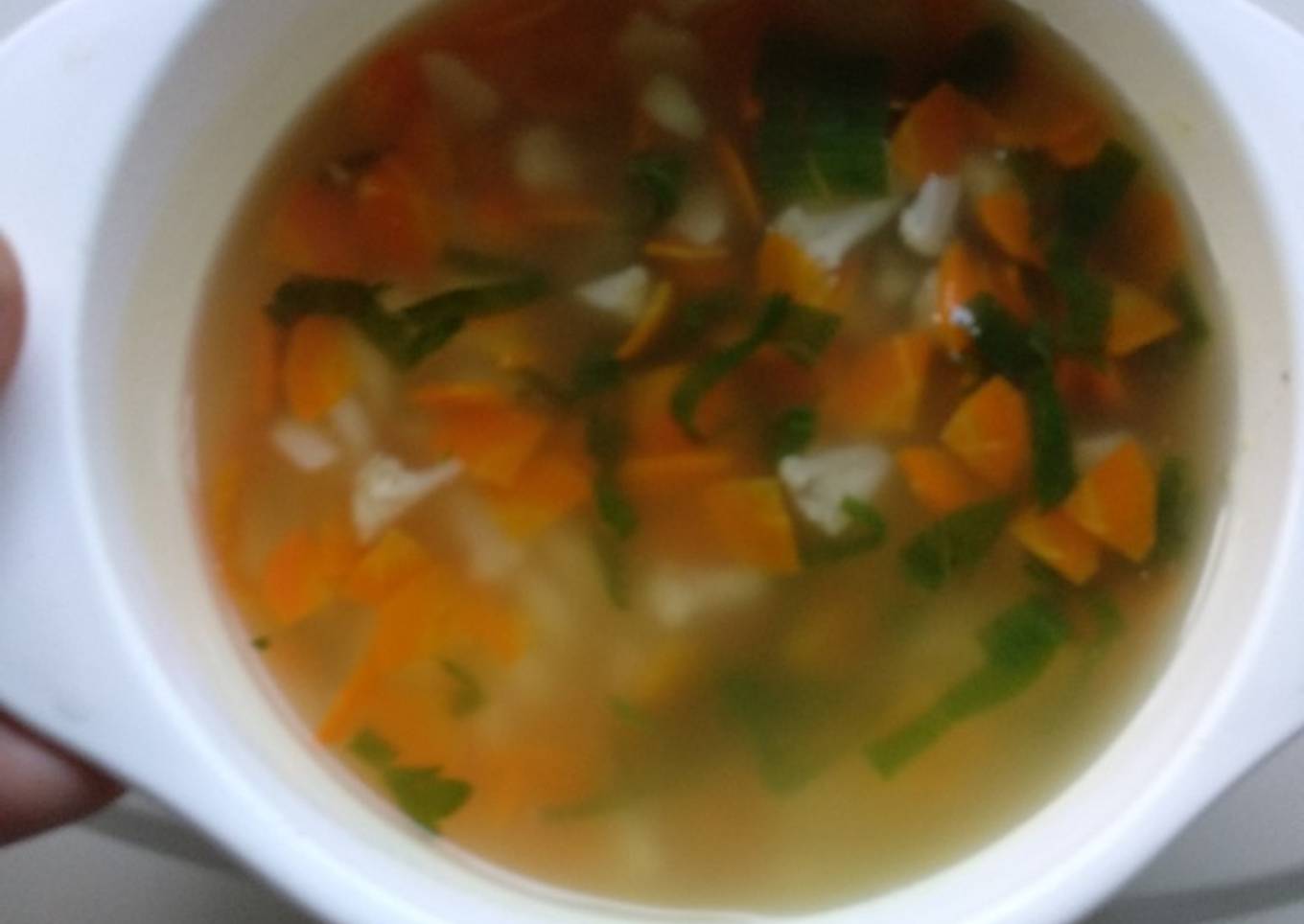 Sop ayam MP-ASI