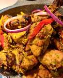 Tandoori murg peeli mirch tikka