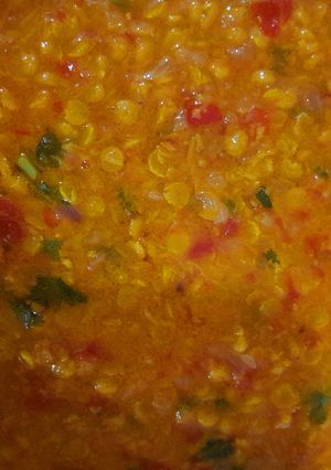 A picture of Chana Daal fry.