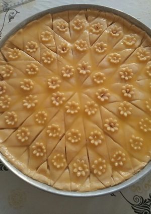 صورة لوصفة بقلاوة بعجينة الفيلو