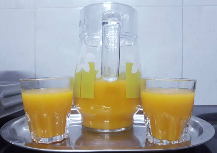 Steps to Prepare Any-night-of-the-week Mango Frooti