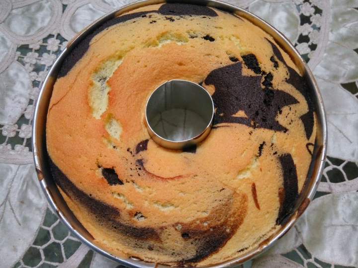 Cara Buat Zebra Cake Putih Telur Praktis