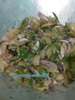 Foto resep Oseng oseng ikan cue dan kikil