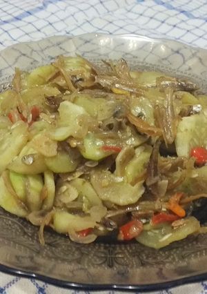 Foto resep Tumis Timun Krai ft Teri Pedas Simple