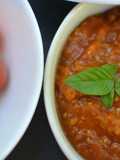 Salsa dulce de tomates cherry