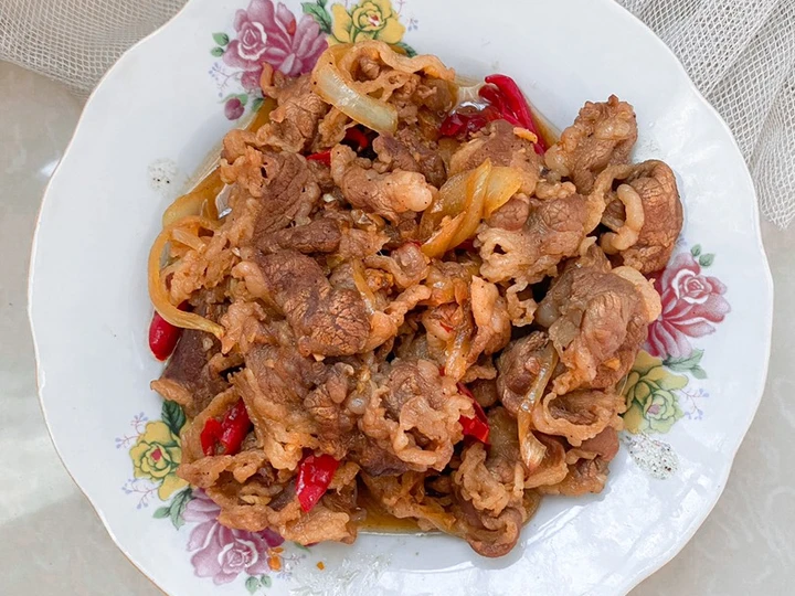 Langkah Gampang Menyiapkan Resep Simple Beef Teriyaki Anti Ribet, Mantap