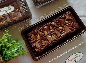 Foto resep 527.Chashew SilverQueen Brownie