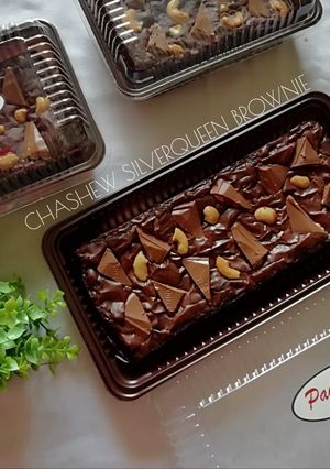 Foto resep 527.Chashew SilverQueen Brownie