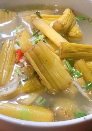 Hình của món Canh cá rô đồng.