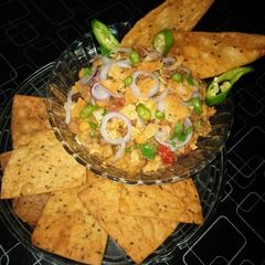 A picture of White Chana Chaat 😋😋😍😍.