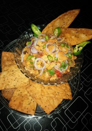 A picture of White Chana Chaat 😋😋😍😍.