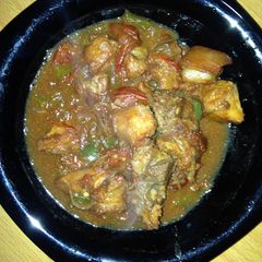 A picture of Pork stew.
