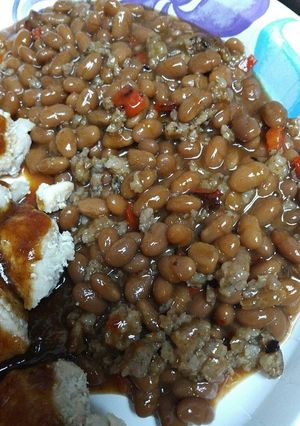 A picture of Skillet Beans.