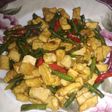 Tumis tahu kacang panjang