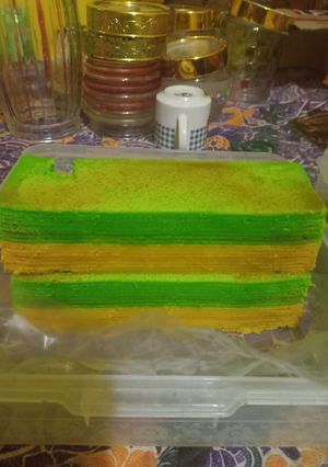Foto resep 10. Lapis Pulut khas sambas