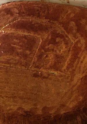 Une photo de Galette des rois en pâte sablée